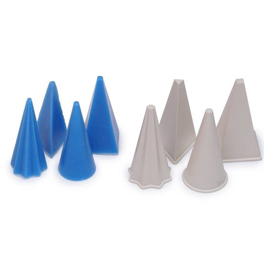 Medium Tapered Candle Molds - 11cm 4-Piece Set