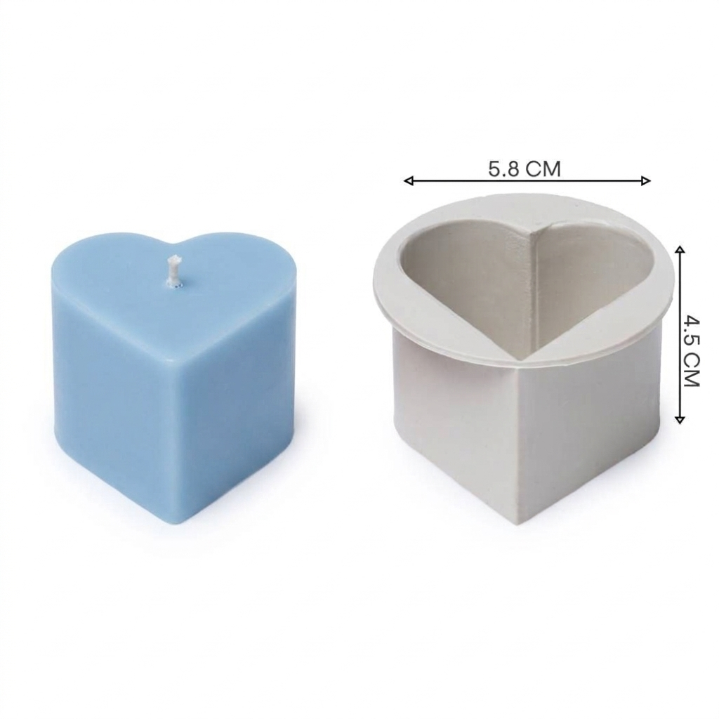 Votive Candle Making Molds - 6-Piece Assorted Set