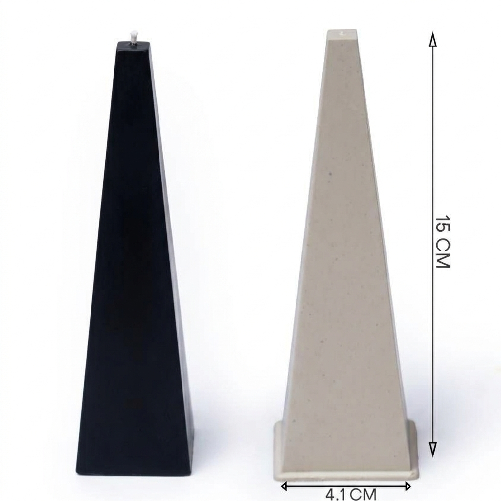 Tall Taper Candle Molds - 15cm 4-Piece Set